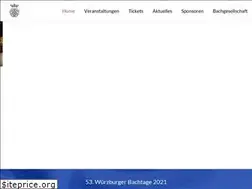 Sites similar to bachtage-wuerzburg.de
