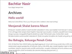 Sites similar to bachtiarnasir.net