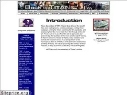 Sites similar to back-to-titanic.com