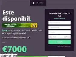 Sites similar to back.ro