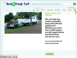 Sites similar to back2frontturf.com.au