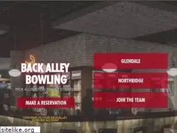 Sites similar to backalleybowling.com