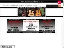 Sites similar to backalleymusic.co.uk