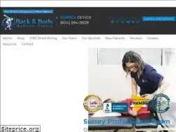 Sites similar to backandbody.ca