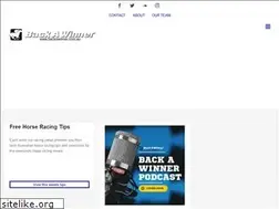 Sites similar to backawinner.com.au