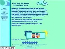 Sites similar to backbayalehouse.com