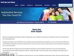 Sites similar to backbayautorepair.net