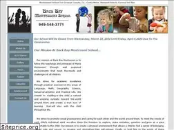 Sites similar to backbaymontessorischool.com