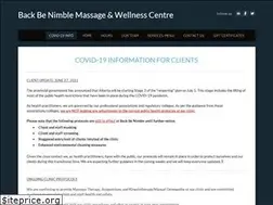 Sites similar to backbenimble.ca