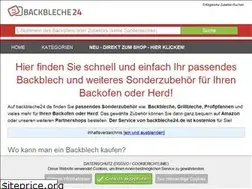 Sites similar to backbleche24.de