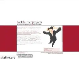 Sites similar to backburnerprojects.com