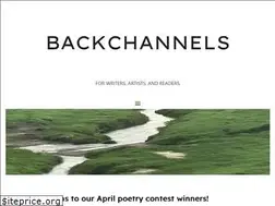 Sites similar to backchannelsjournal.net