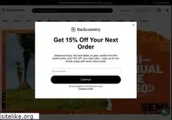 Sites similar to backcounrtry.com