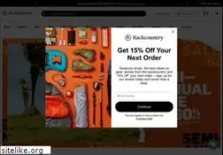 Sites similar to backcounrty.com