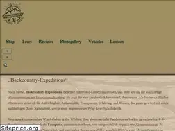 Sites similar to backcountry-expeditions.com