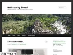 Sites similar to backcountrybonsai.wordpress.com