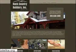 Sites similar to backcountrybuilders.com