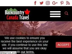 Sites similar to backcountrycanadatravel.com