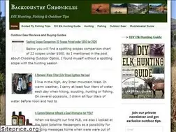Sites similar to backcountrychronicles.com