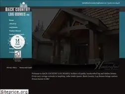 Sites similar to backcountryloghomes.ca