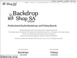 Sites similar to backdropshop.co.za