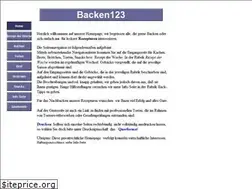 Sites similar to backen123.de