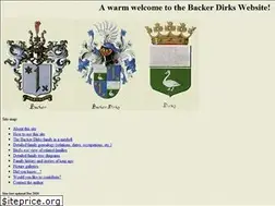 Sites similar to backerdirks.com