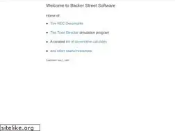 Sites similar to backerstreet.com
