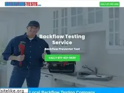Sites similar to backflow-tests.com