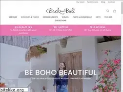 Sites similar to backfrombali.com