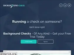 Sites similar to background--check.net