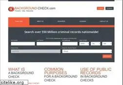 Sites similar to background-check.com