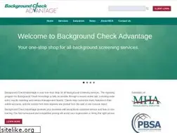 Sites similar to backgroundcheckadvantage.com