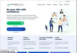 Sites similar to backgroundchecks.com