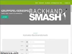 Sites similar to backhandsmash.nu