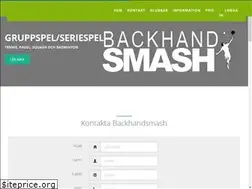 Sites similar to backhandsmash.se