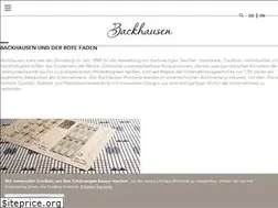 Sites similar to backhausen.com