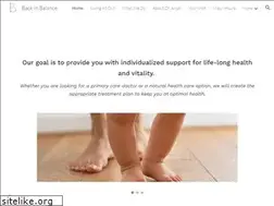 Sites similar to backinbalancehealth.com
