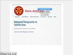 Sites similar to backinbalanceredmond.com