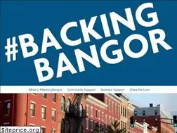 Sites similar to backingbangor.com