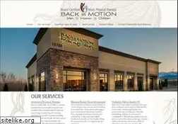 Sites similar to backinmotion.net