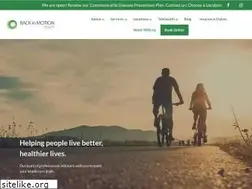 Sites similar to backinmotionhealth.com