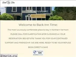 Sites similar to backinntimevt.com