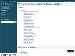 Sites similar to backintime-dev.readthedocs.org