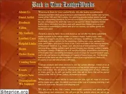 Sites similar to backintimeleatherworks.com