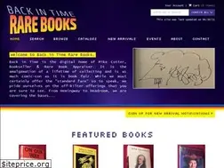 Sites similar to backintimerarebooks.com