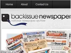 Sites similar to backissuenewspapers.co.uk