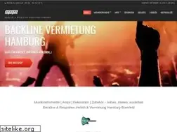 Sites similar to backline-vermietung-hamburg.de