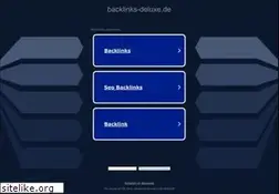 Sites similar to backlinks-deluxe.de