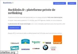 Sites similar to backlinks.fr